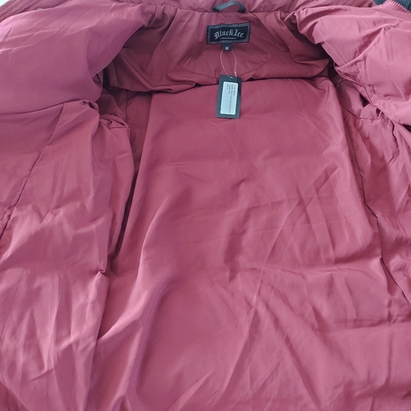 **SOLD** NWT Winter Coat, Down and Feather, Burgundy-Wine, Medium - Picture 10 of 12
